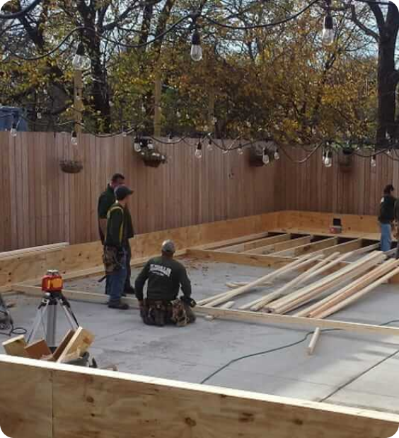 building of a roller rink